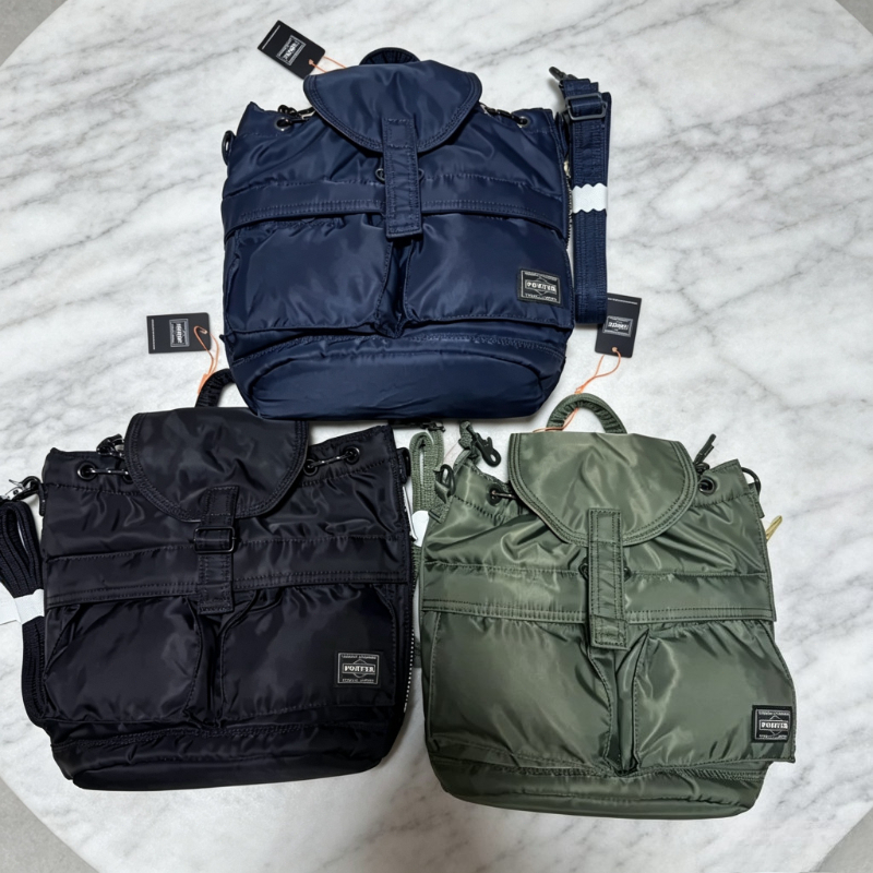 Canvas Backpack Casual - Porter Nylon Kleiner Rucksack Leichter Wasserdichter
