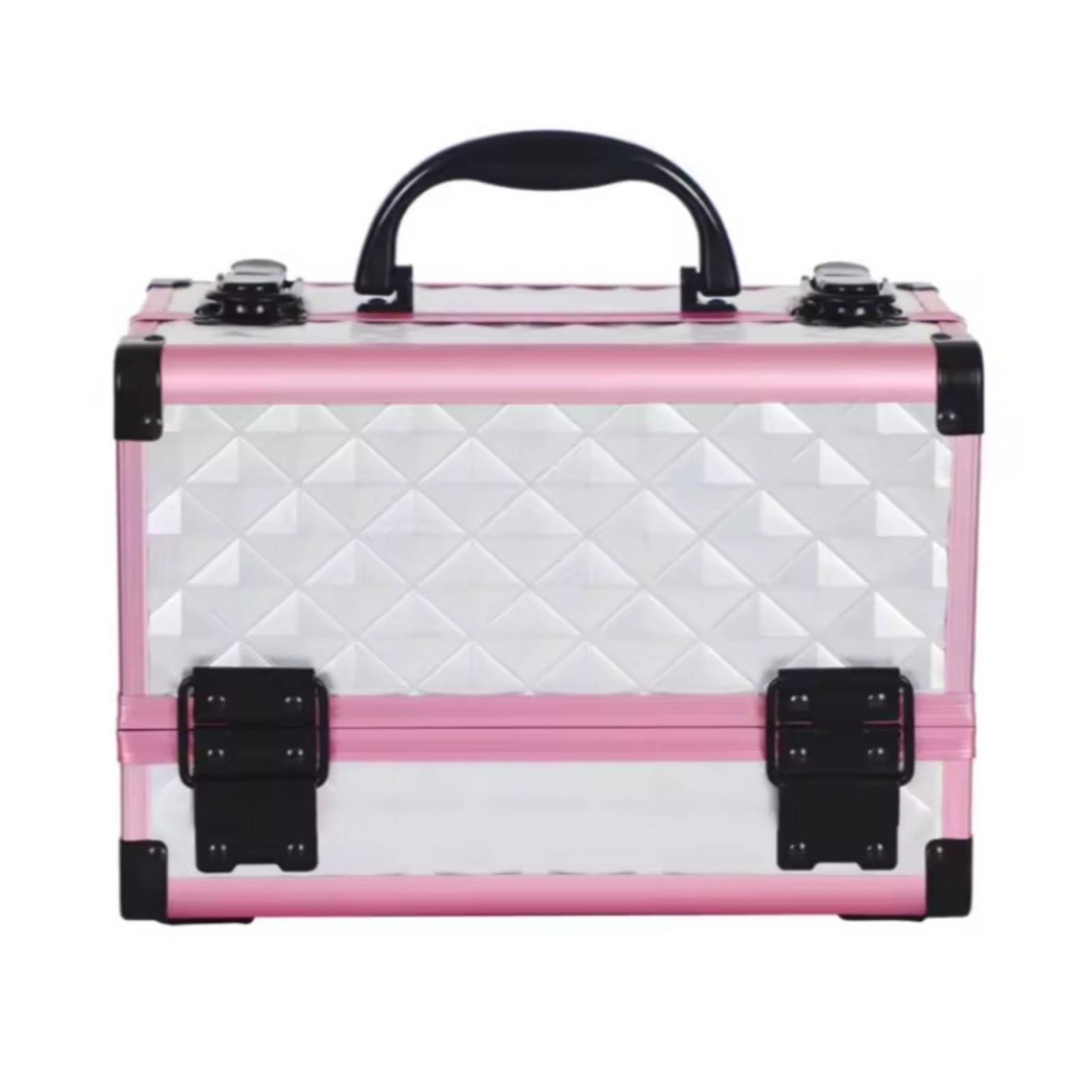 Fashion Backpack Women - Make-up-Organizer, stabiler Kosmetik-Organizer mit Innen-Spiegel, Make-up-Tragetasche