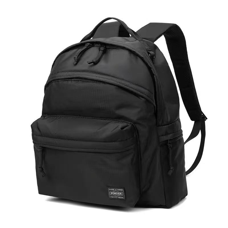 Canvas Backpack Casual - Porter Nylon-Rucksack, erhältlich in 2 Größen,