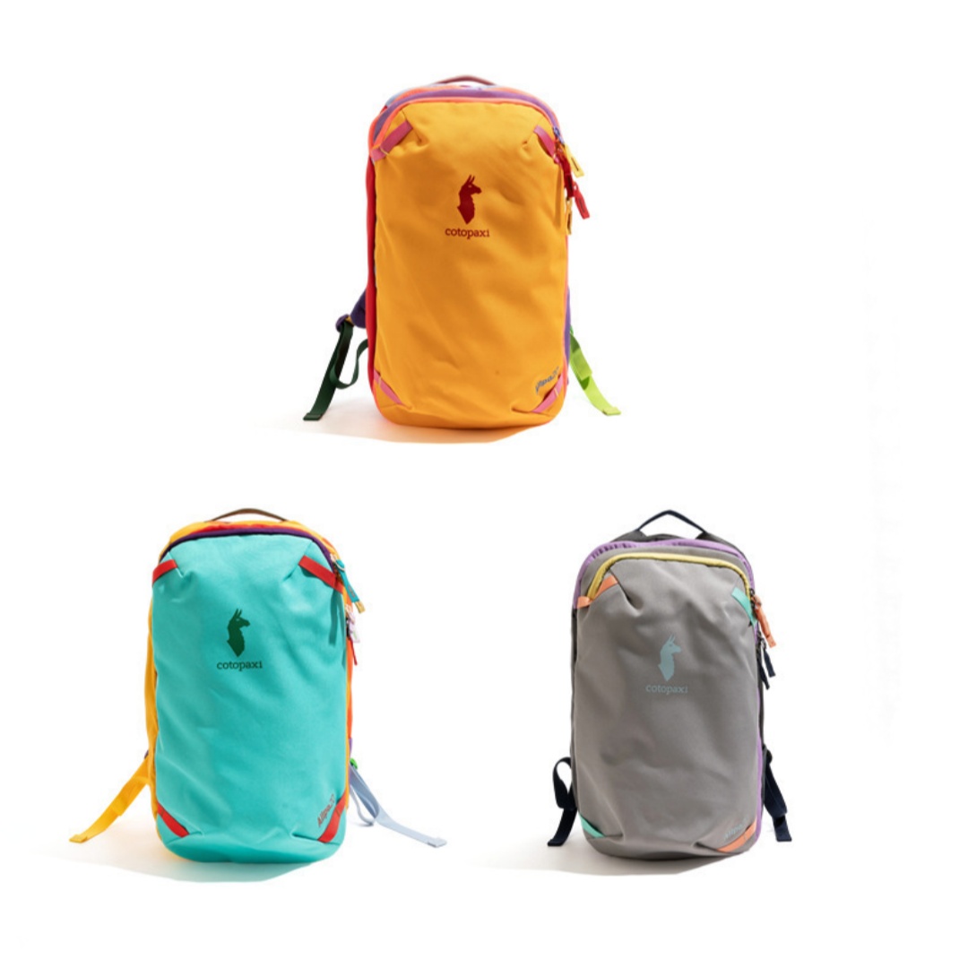 Canvas Backpack Casual - 20L Reise-Rucksack in Kontrastfarben, lässiger Outdoor-Rucksack