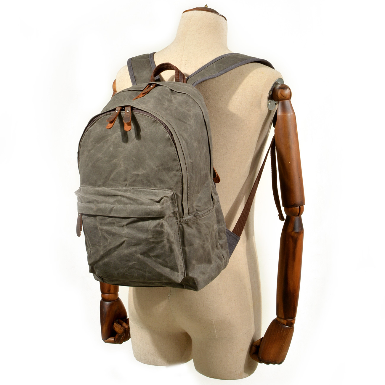 Vintage-Rucksack aus gewachste – Canvas Backpack Casual Bewertung und Preis